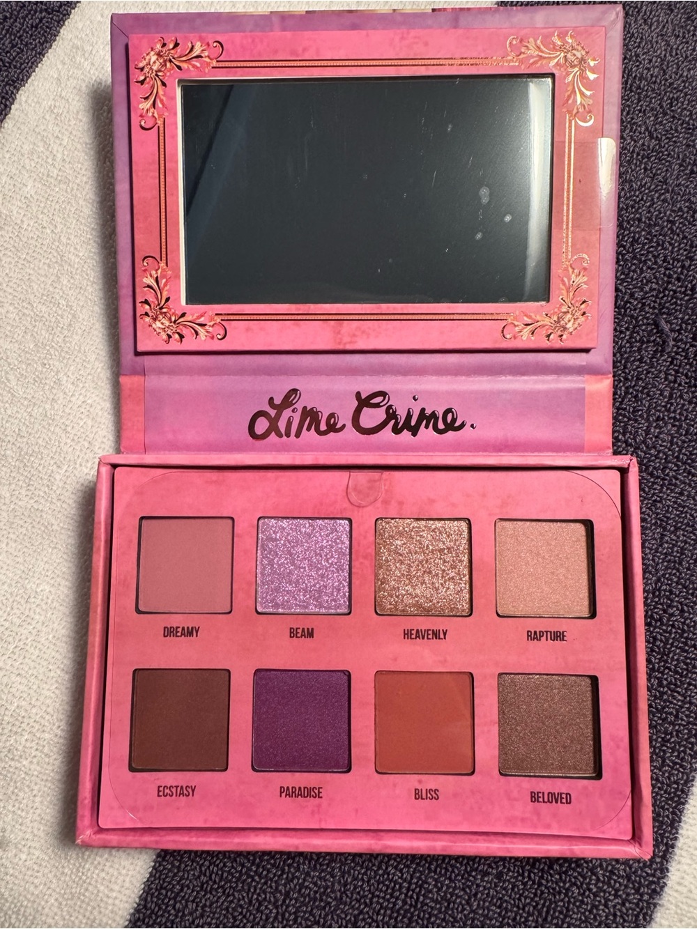 Lime Crime Pink & Purple Eyeshadow Palette
